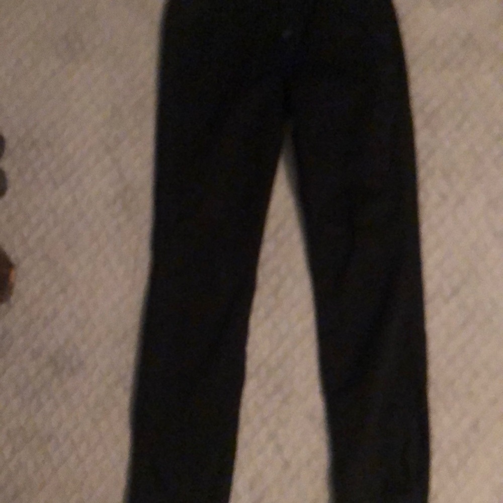 Button fly JCrew black jeans